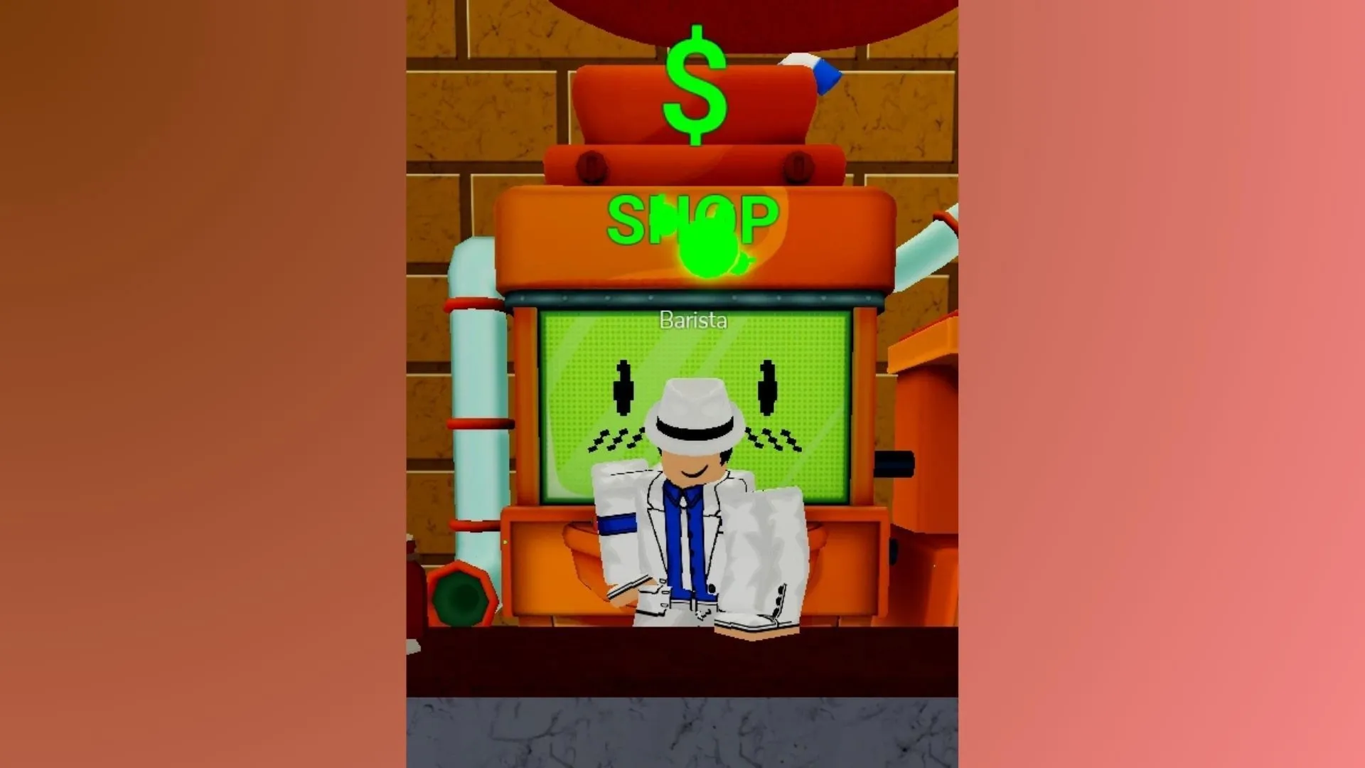 The Barista NPC (Image via Roblox)