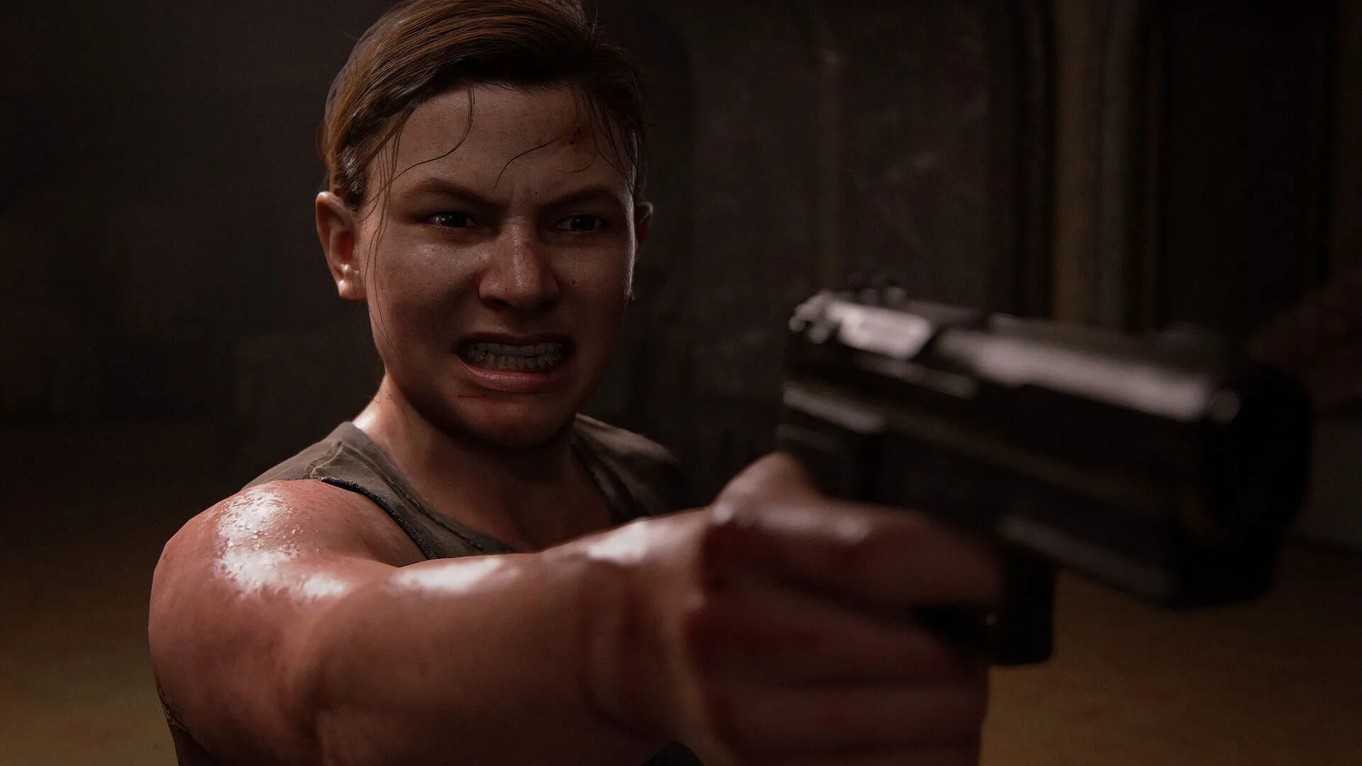Abby Anderson lost all of her innocence at a young age (Image via Sony Interactive Entertainment)