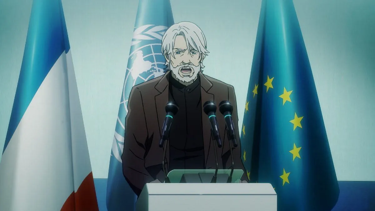Dr. Skinner as seen in the most recent episode (Image via MAPPA). Dr. Skinner as seen in the most recent episode (Image via MAPPA).