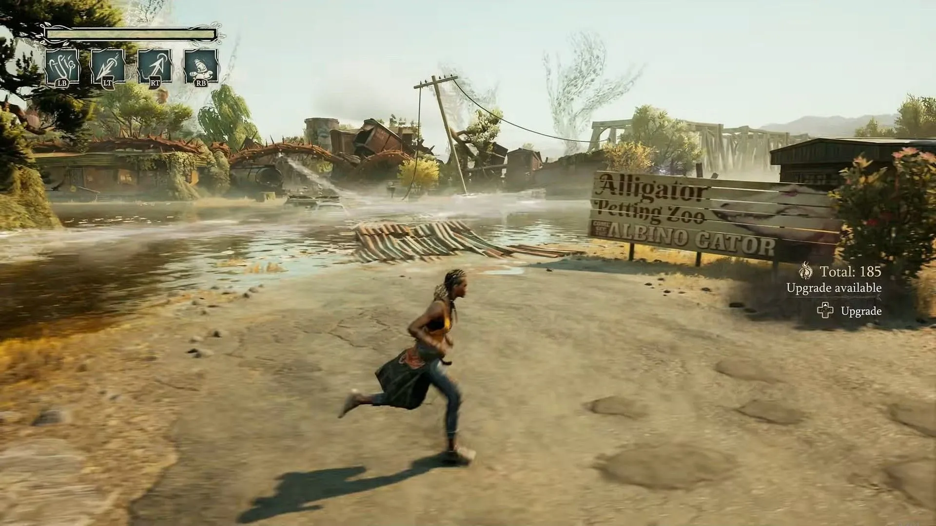 Options for progression in South of Midnight (Image via Xbox Game Studios || YouTube/@Maka91Productions)