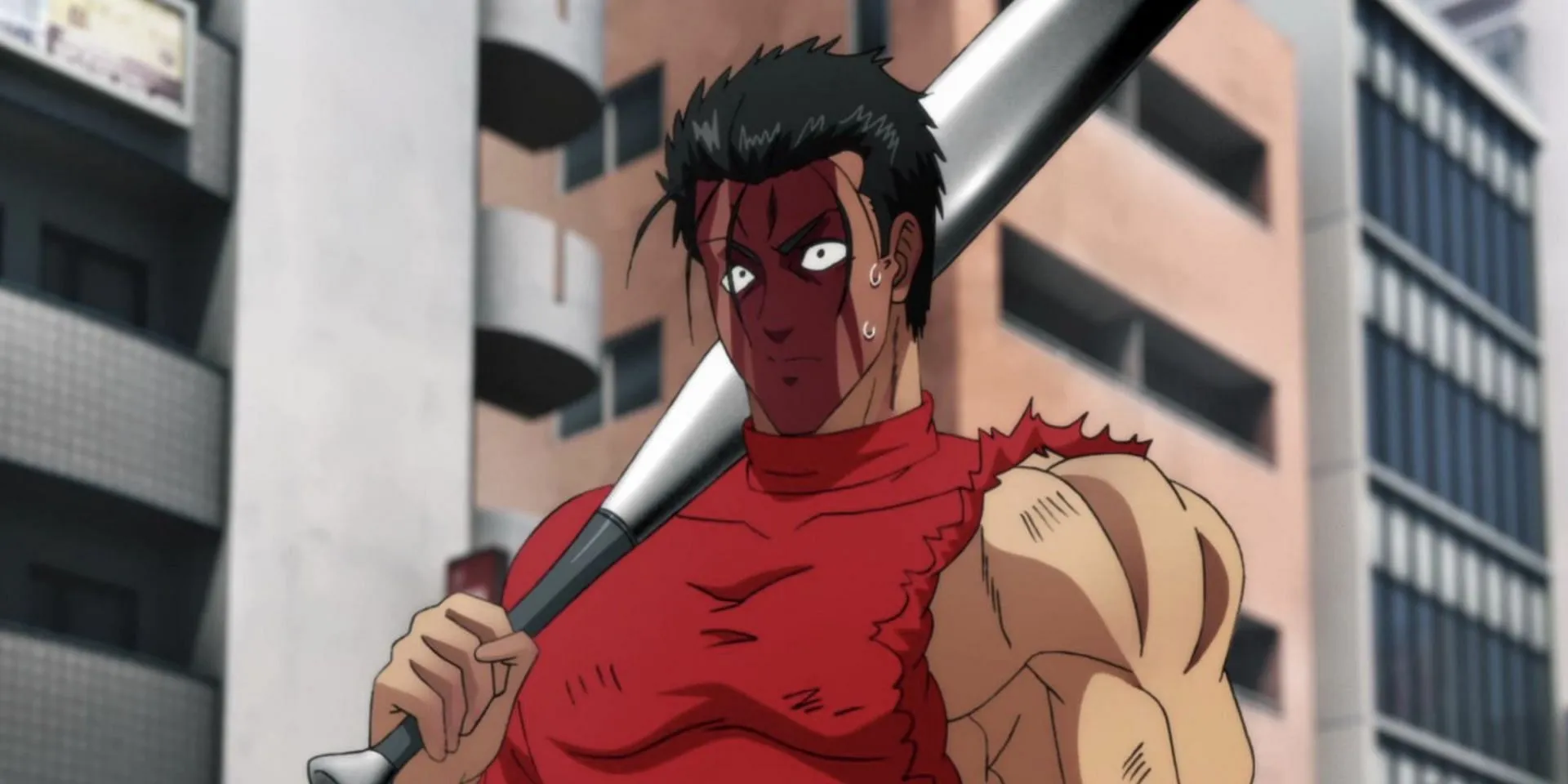 Metal Bat as seen in anime (Image via J.C. Staff) Metal Bat as seen in anime (Image via J.C. Staff)