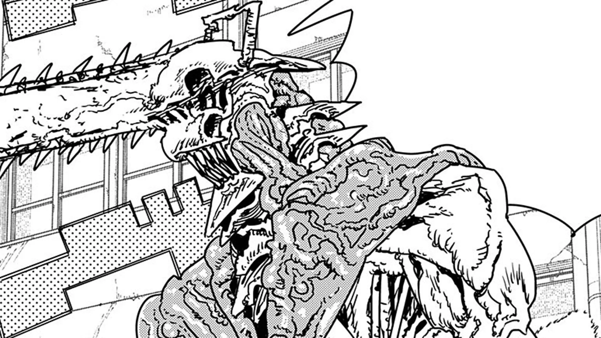 Fakesaw Man and the true Famine Devil will likely be Denji's next enemies following Chainsaw Man chapter 199's events (Image via Shueisha) Fakesaw Man and the true Famine Devil will likely be Denji's next enemies following Chainsaw Man chapter 199's events (Image via Shueisha)