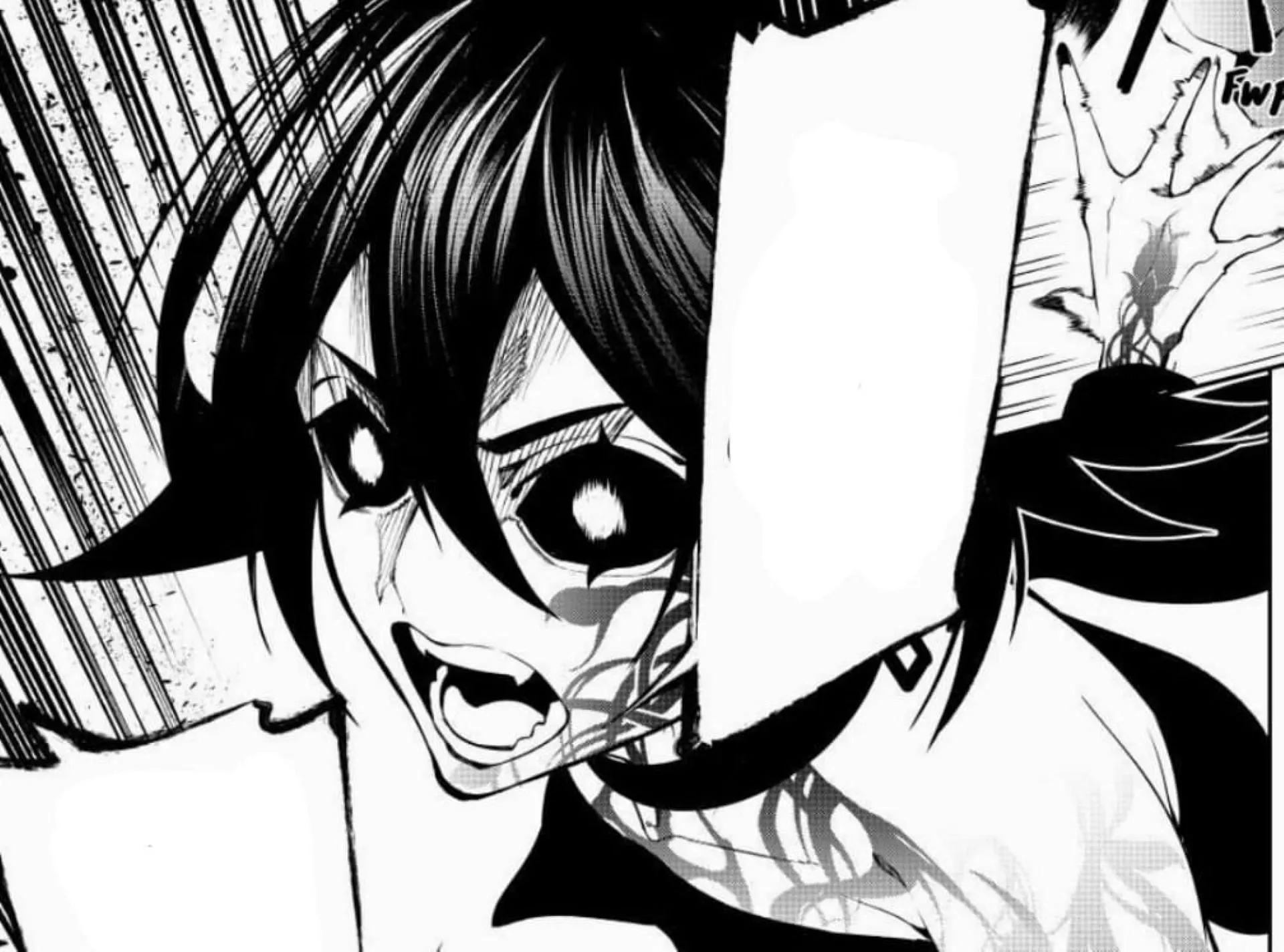 Shade, as seen in the chapter (Image via Kodansha)