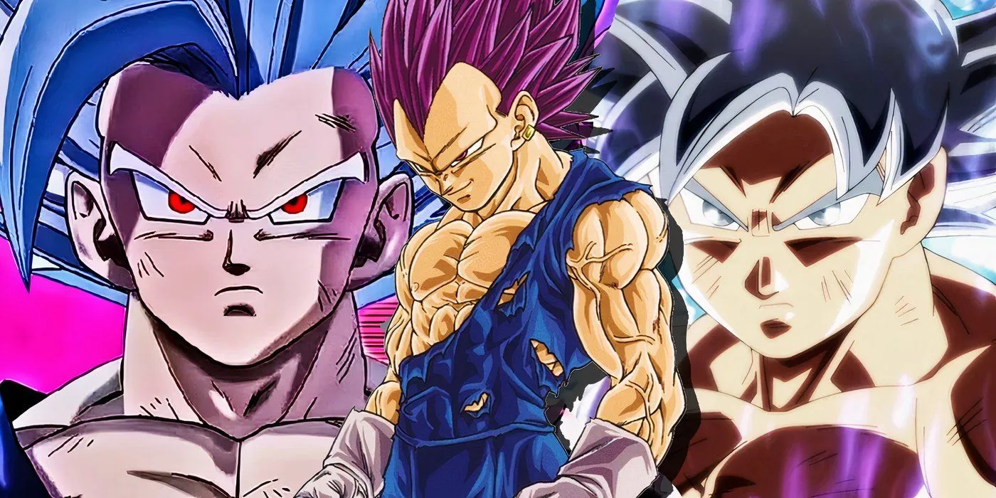 Beast Gohan, Ultra Ego Vegeta, and Ultra Instinct Goku Beast Gohan, Ultra Ego Vegeta, and Ultra Instinct Goku