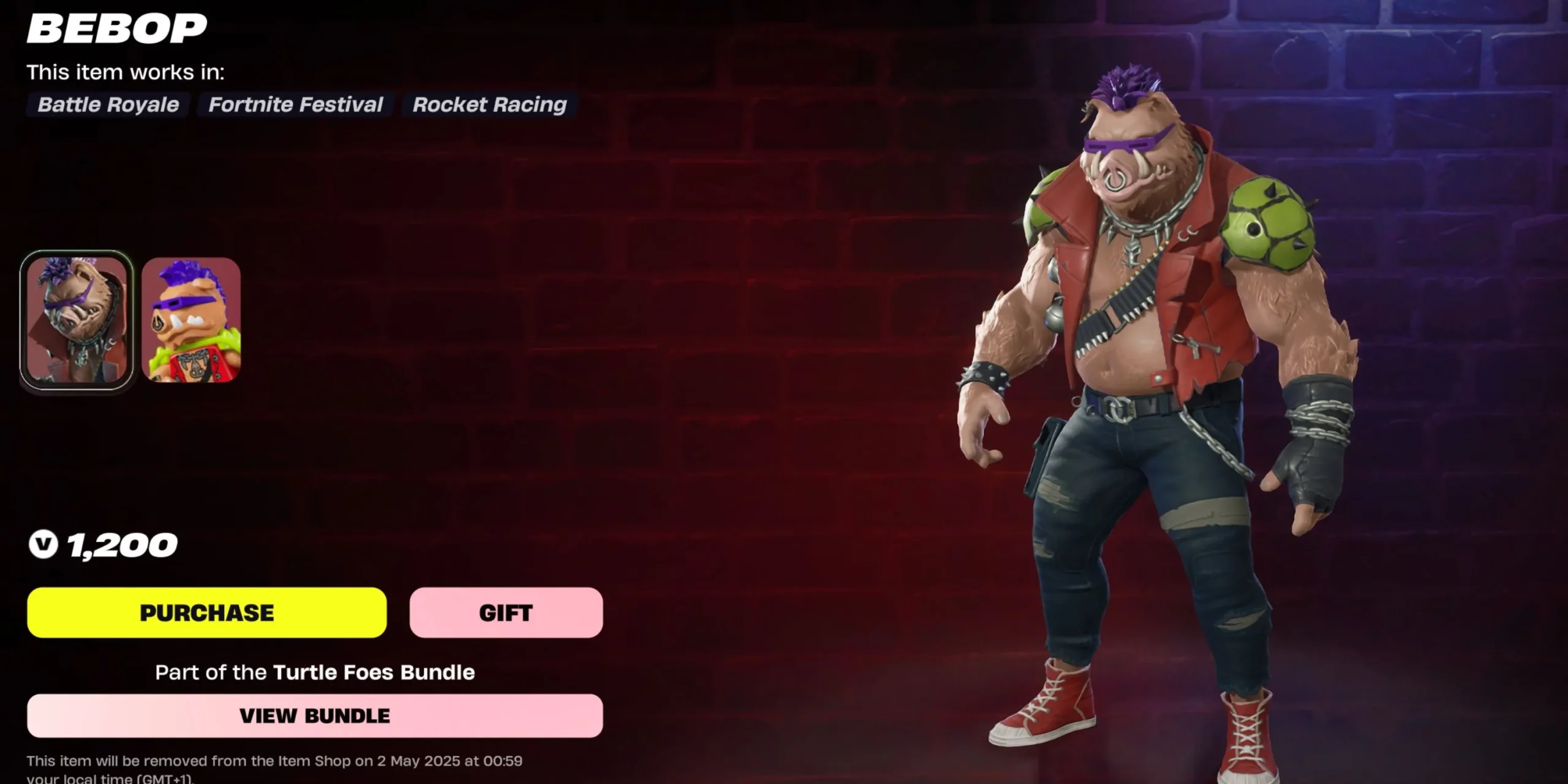 Bebop in Fortnite Bebop in Fortnite