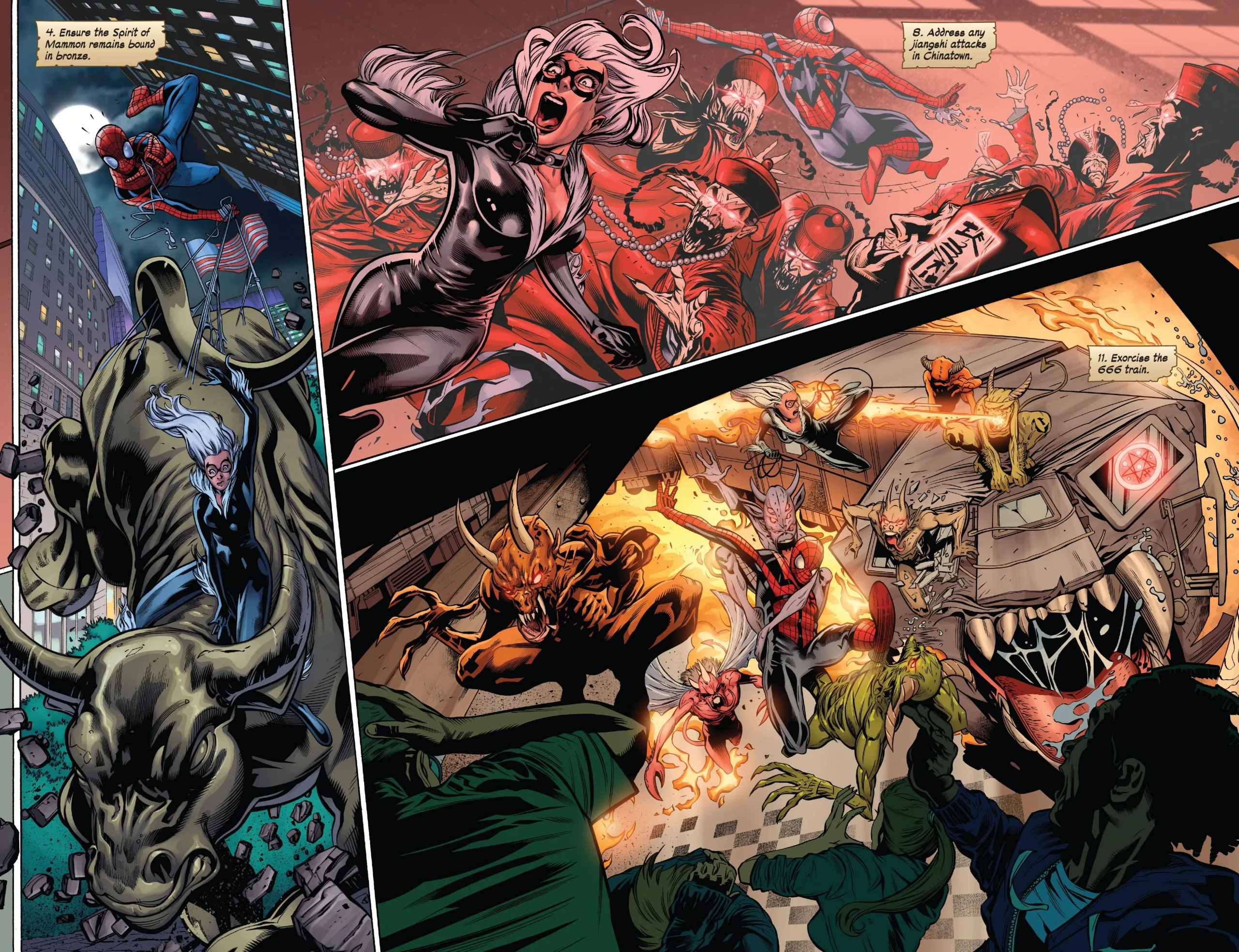 Ben Reilly and Black Cat Stop Supernatural Threats After Doctor Strange's Death Ben Reilly and Black Cat Stop Supernatural Threats After Doctor Strange's Death
