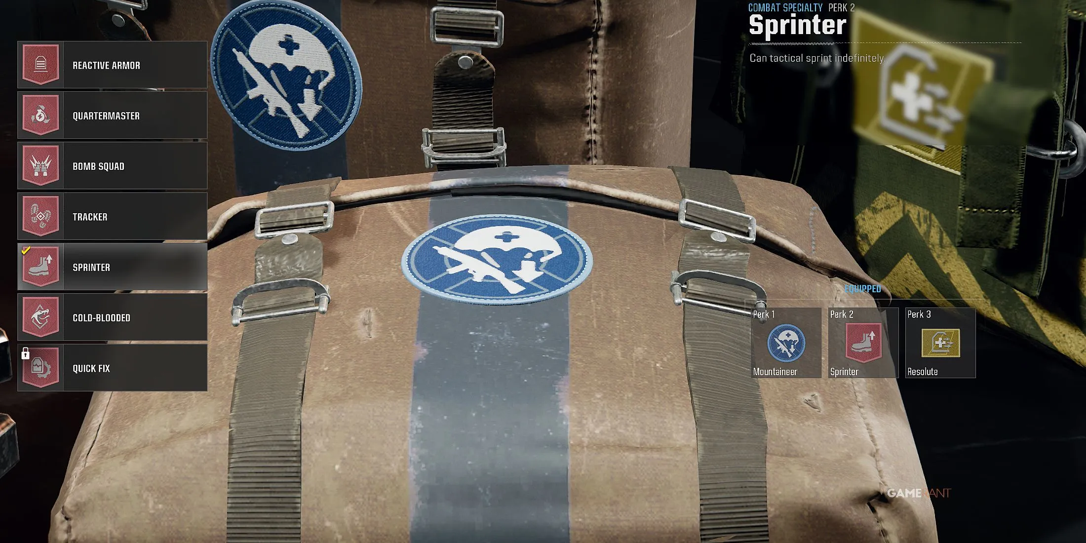 Best mobility Perk Package in Warzone Season 3