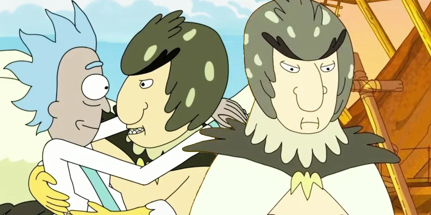 Birdperson and Rick Birdperson and Rick