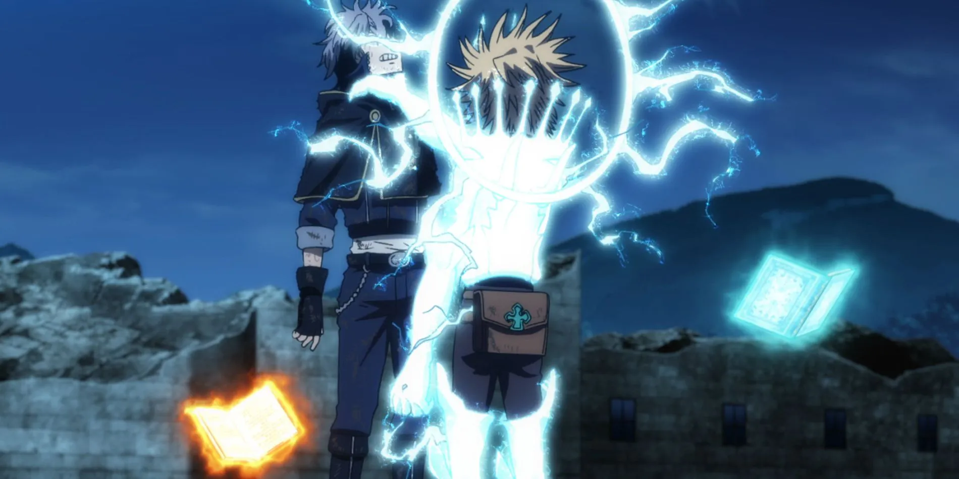 Luck Voltia in battle Luck Voltia in battle