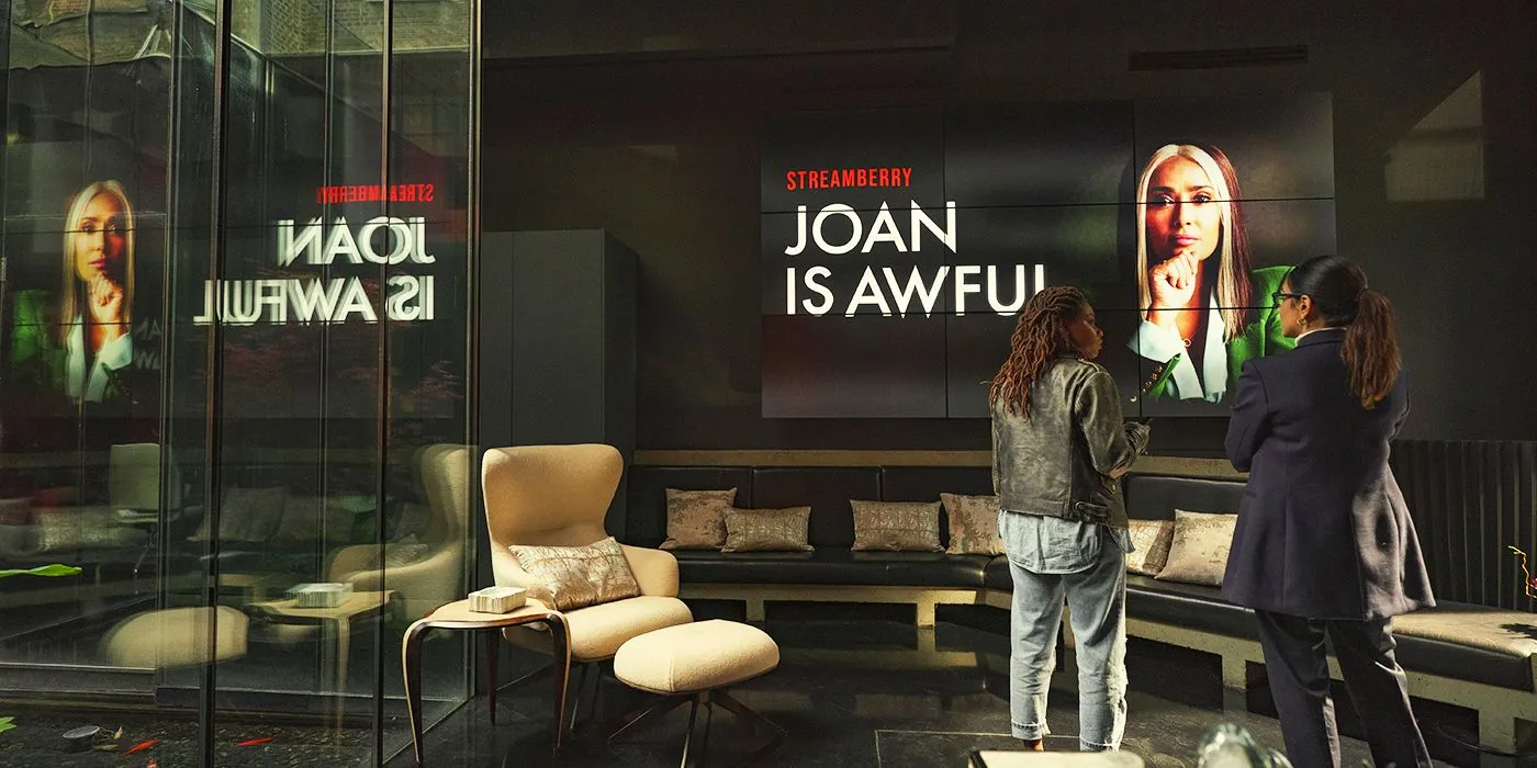 Black Mirror Joan is Awful Streamberry offices Black Mirror Joan is Awful Streamberry offices