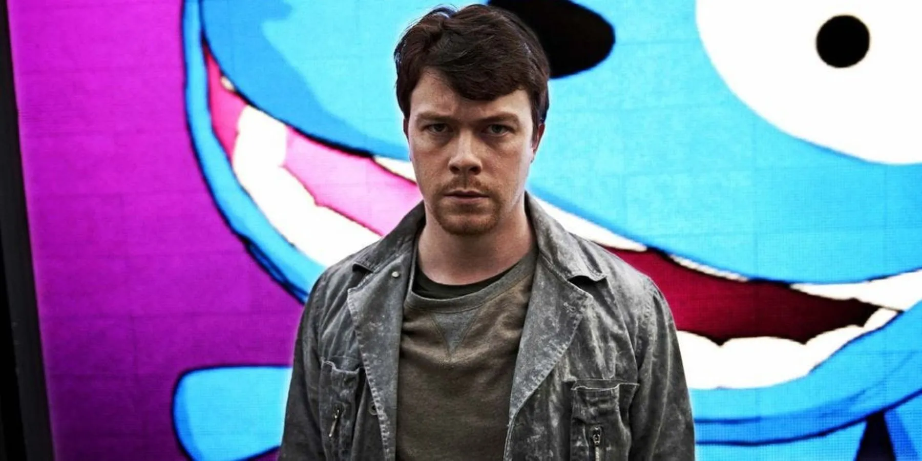 Jamie (Daniel Rigby) in the Black Mirror episode The Waldo Moment Jamie (Daniel Rigby) in the Black Mirror episode The Waldo Moment