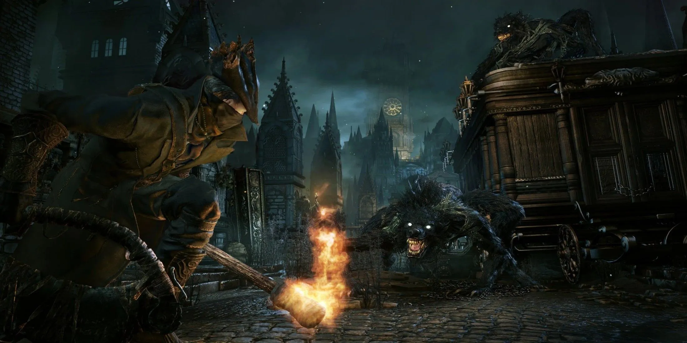 Hunter vs Beasts in Bloodborne Hunter vs Beasts in Bloodborne