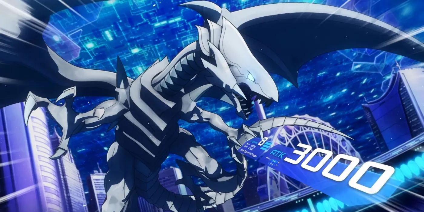 Blue-Eyes White Dragon in Dark Side of Dimensions Blue-Eyes White Dragon in Dark Side of Dimensions