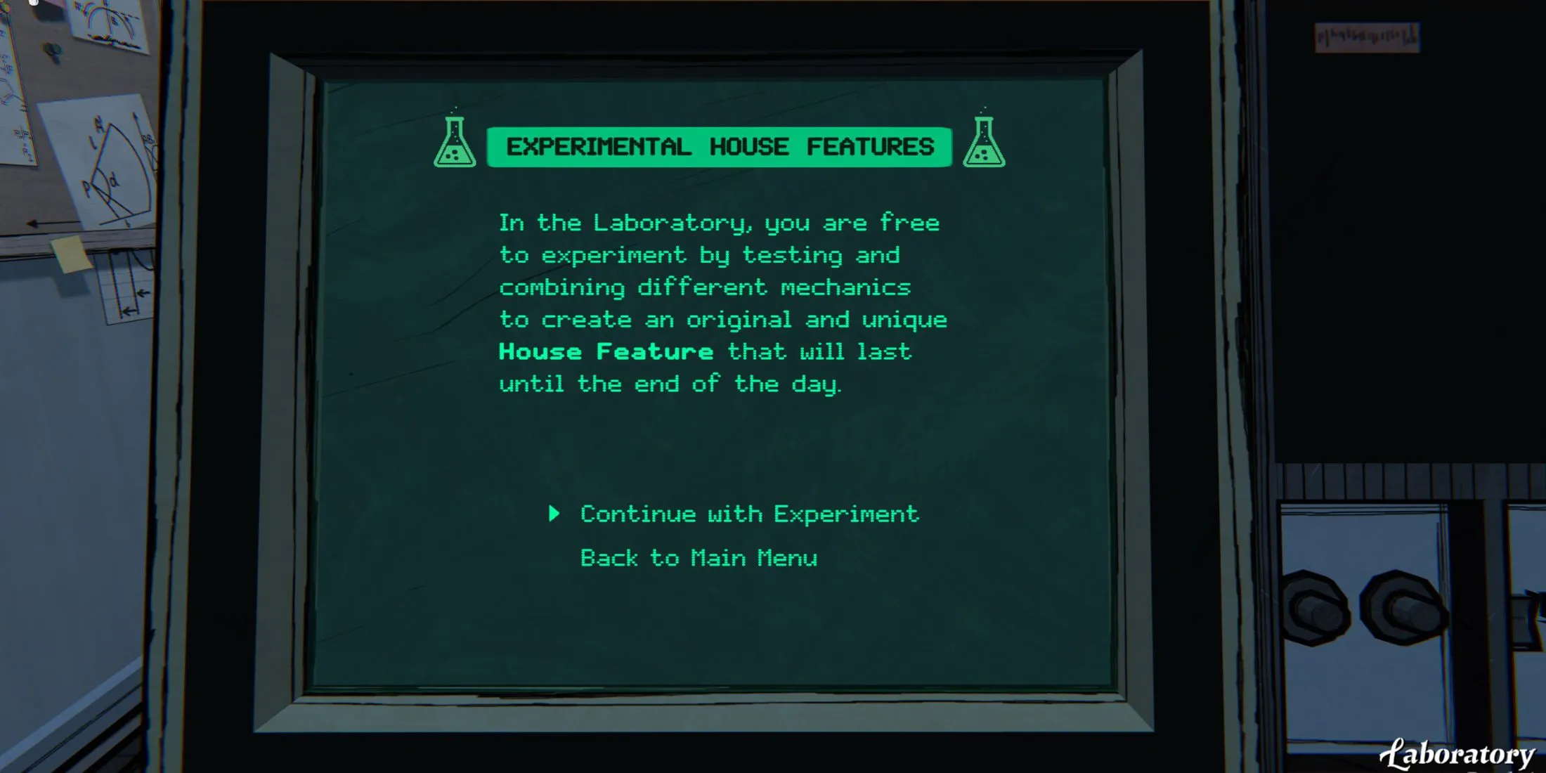 Experiment Setup Interface Experiment Setup Interface