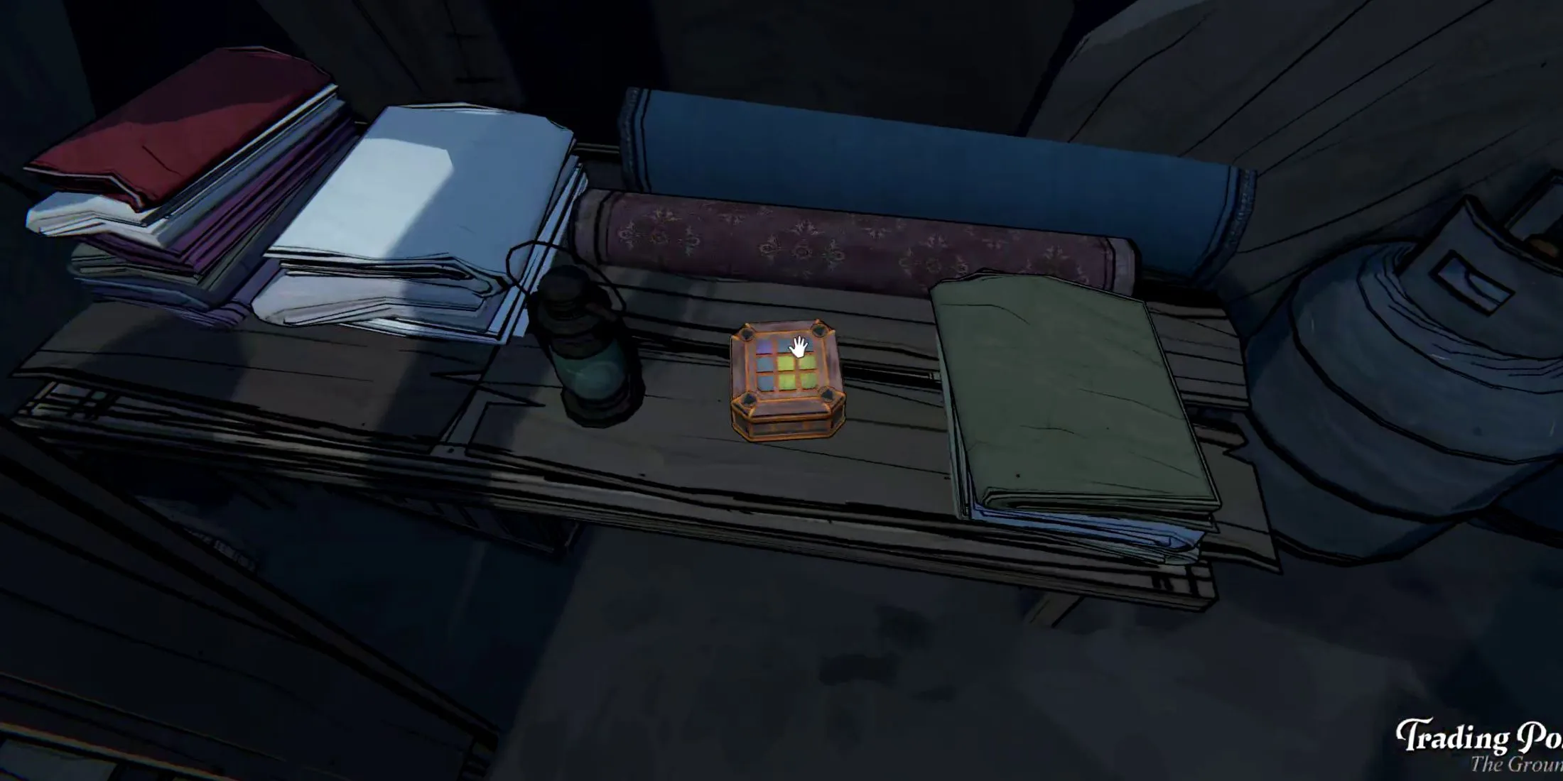 Location of the Trading Post Puzzle Box Location of the Trading Post Puzzle Box