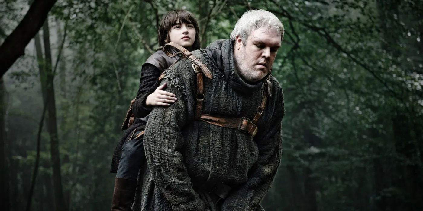 Bran Stark and Hodor