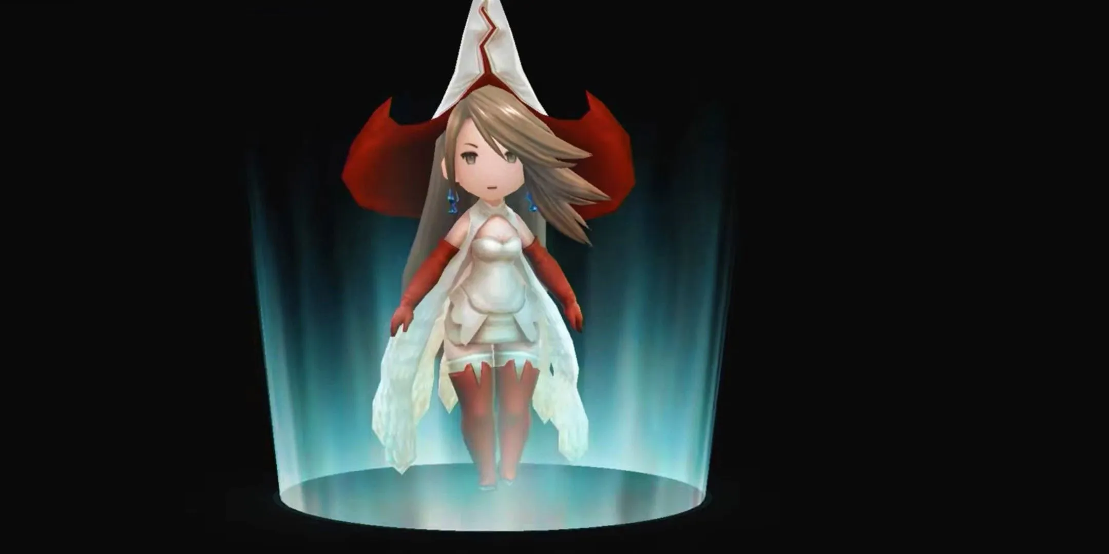 Character in combat pose in Bravely Default Flying Fairy HD Remaster. Character in combat pose in Bravely Default Flying Fairy HD Remaster.