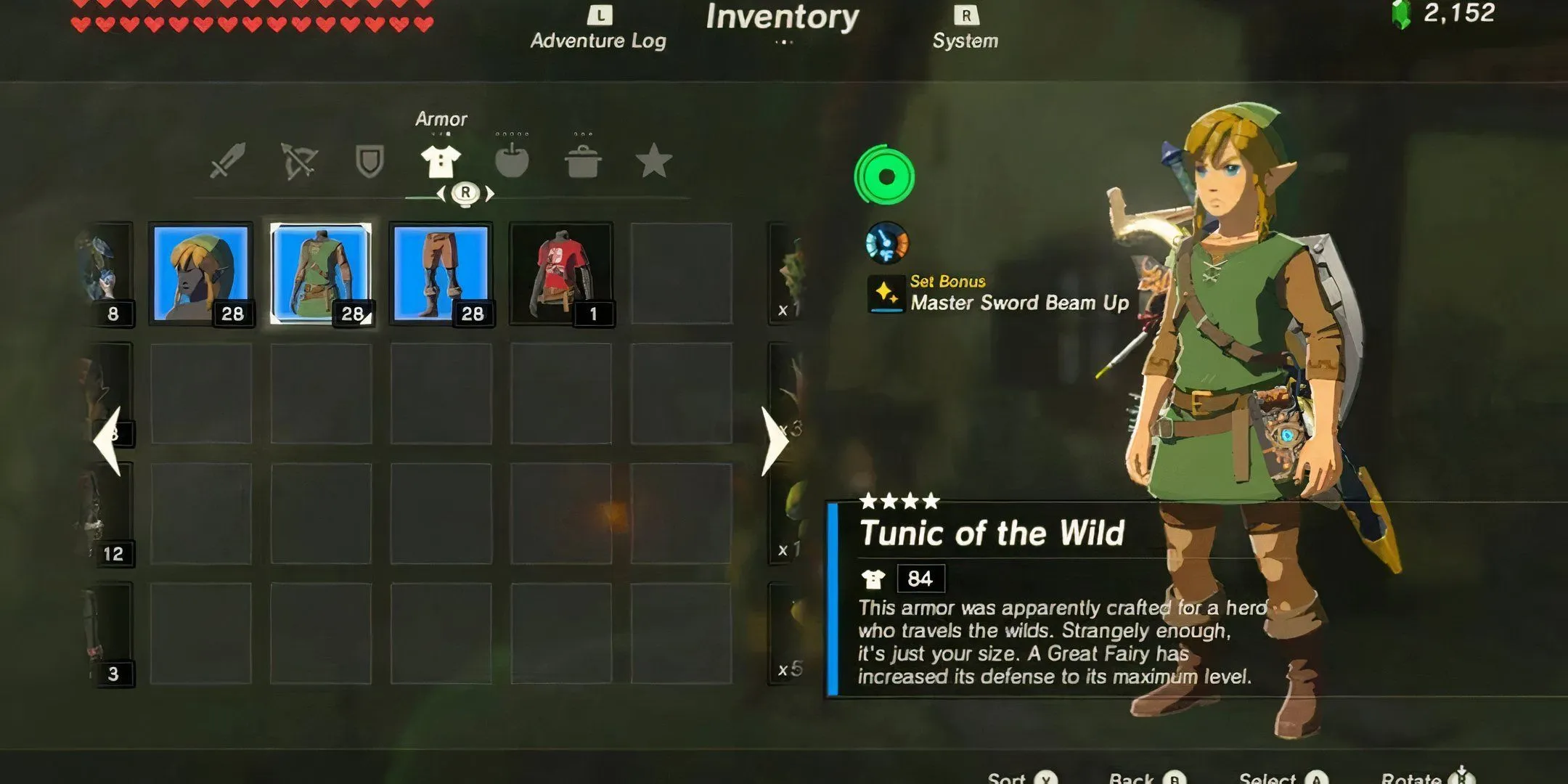 Breath of the Wild Armor