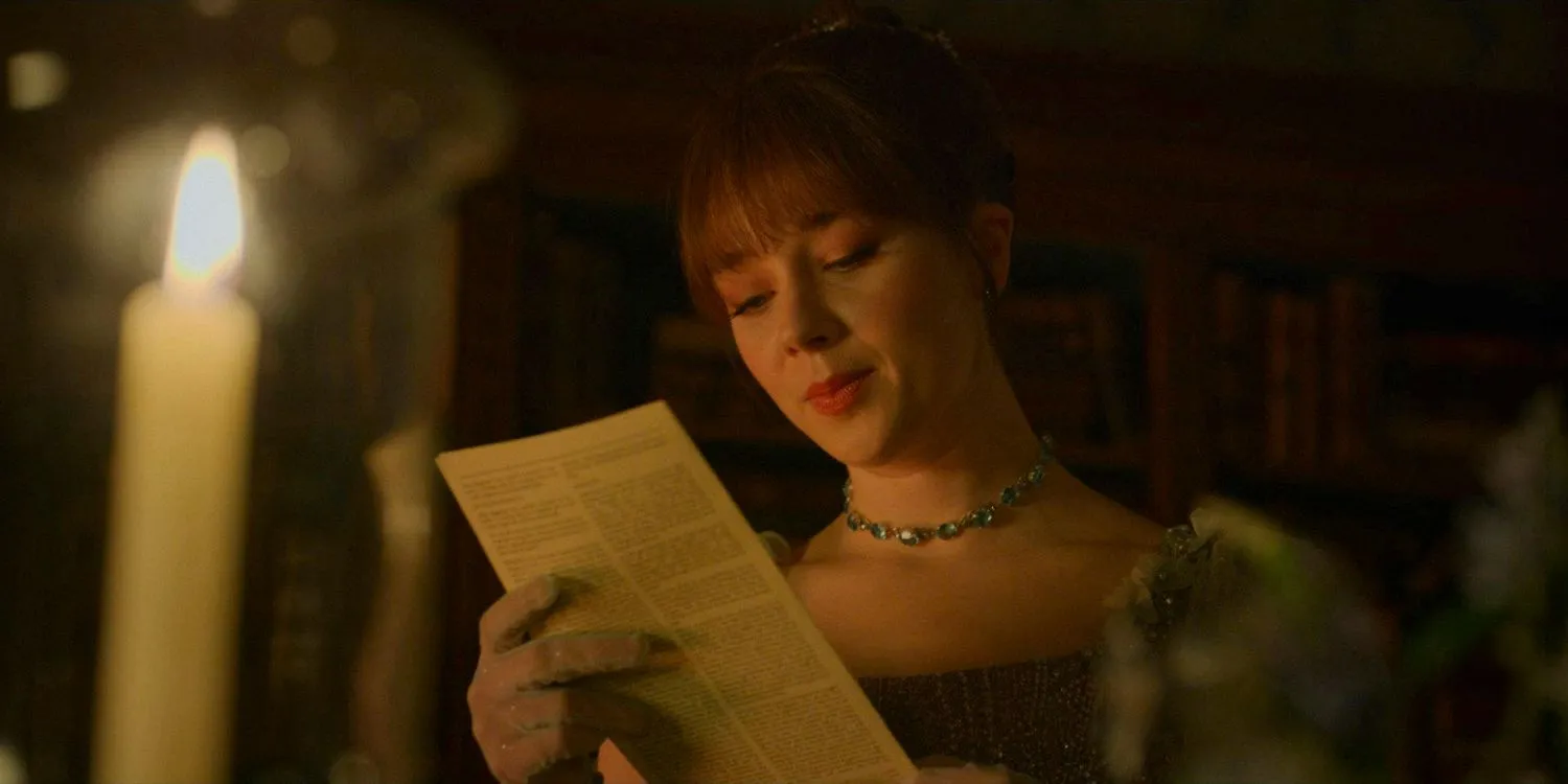 Lady Whistledown Writing Lady Whistledown Writing