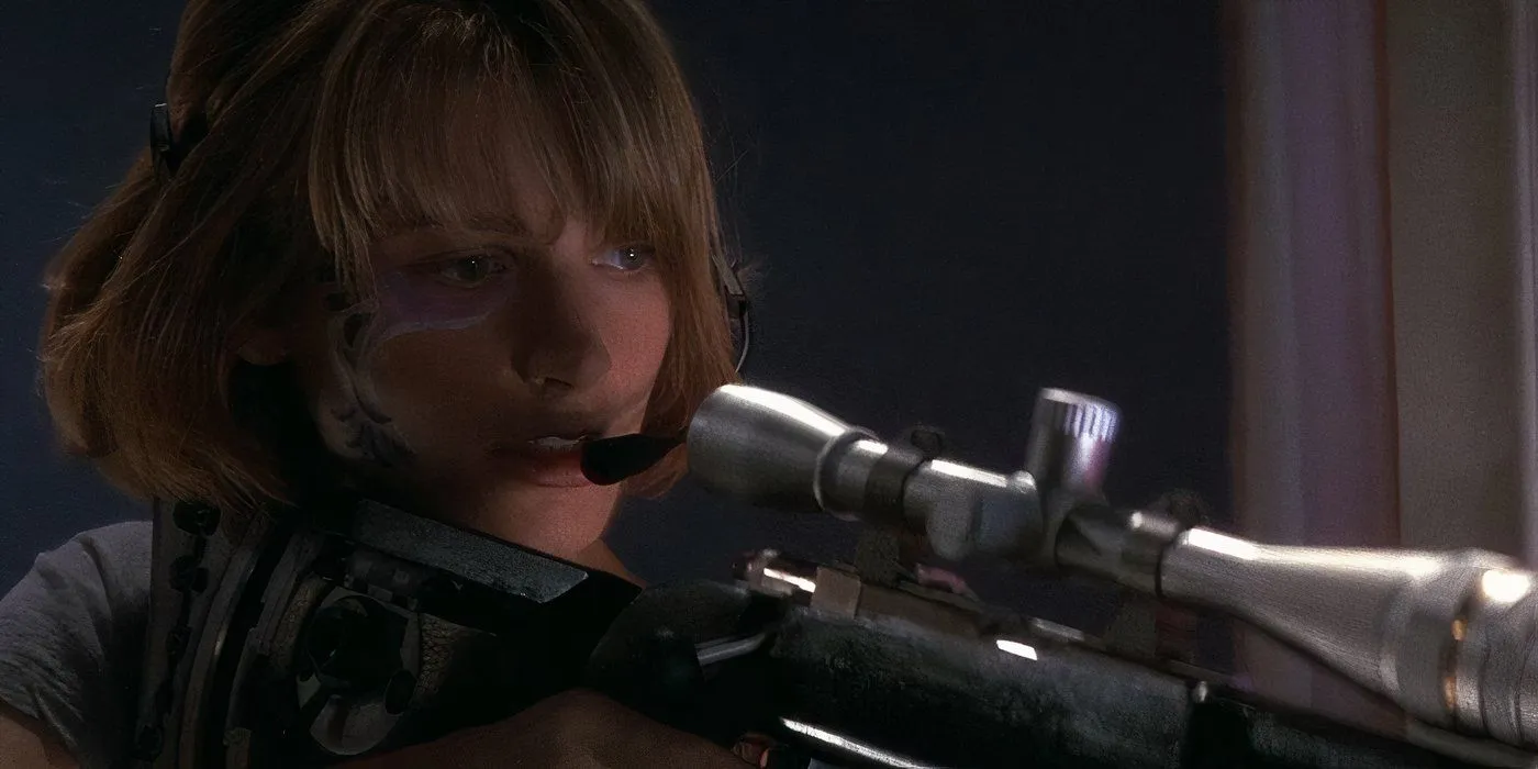 Bridget Fonda as Maggie Hayward in Point of No Return Bridget Fonda as Maggie Hayward in Point of No Return
