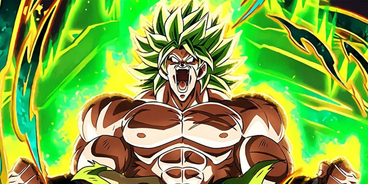 Broly Surging with Power