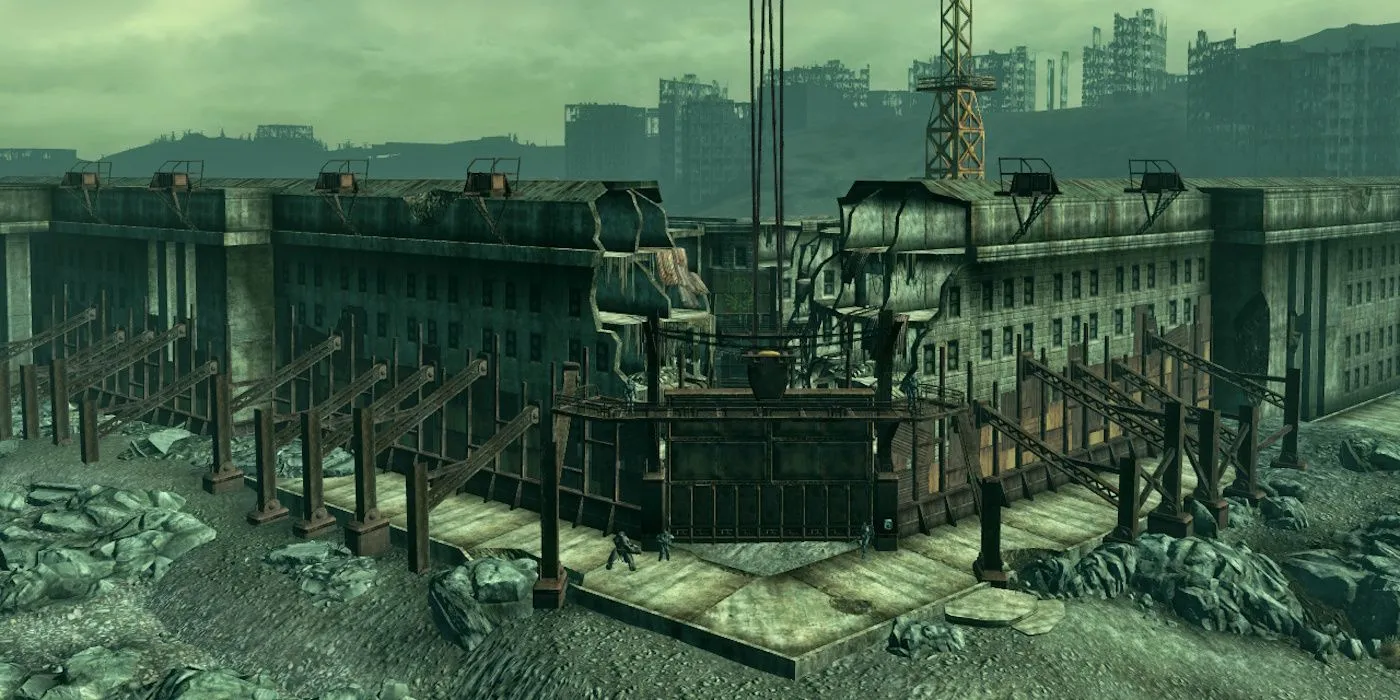 Brotherhood of Steel headquarters in Fallout 3 Brotherhood of Steel headquarters in Fallout 3
