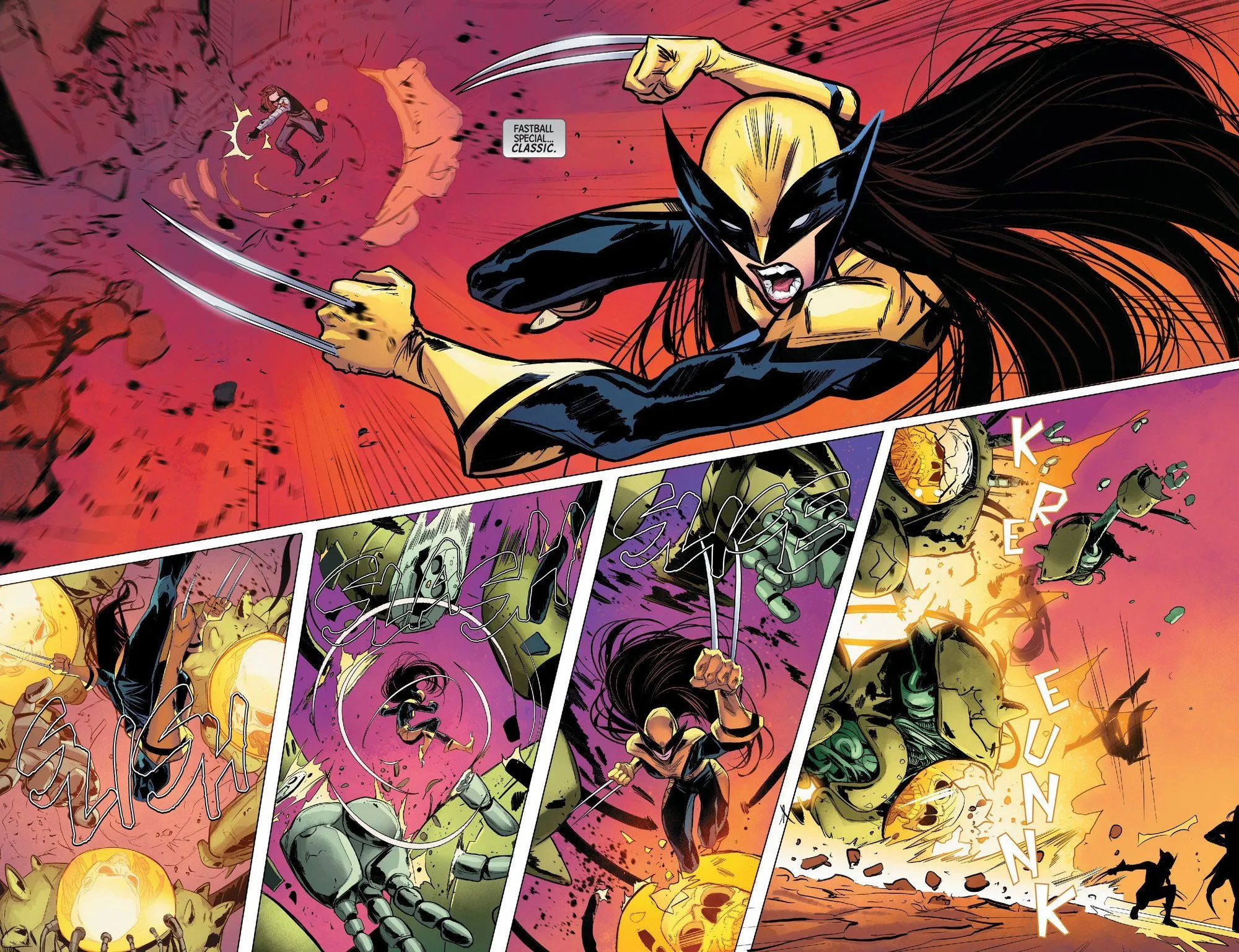 Bucky Barnes Wolverine Laura Kinney Fastball Special Bucky Barnes Wolverine Laura Kinney Fastball Special