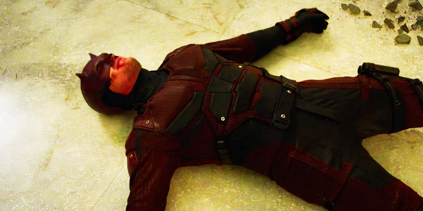 Bullseye with a Broken Back in Daredevil Season 3 Bullseye with a Broken Back in Daredevil Season 3