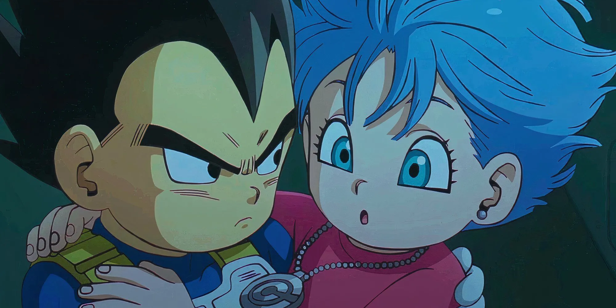 Bulma and Vegeta in DAIMA Bulma and Vegeta in DAIMA