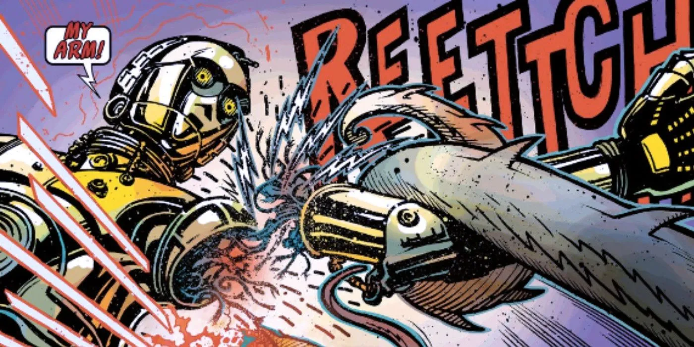 C-3PO loses arm
