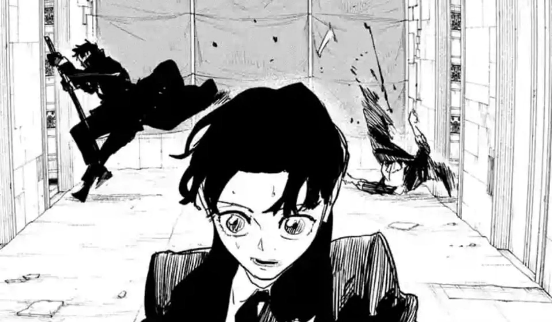Iori, as seen in the chapter (Image via Shueisha)
