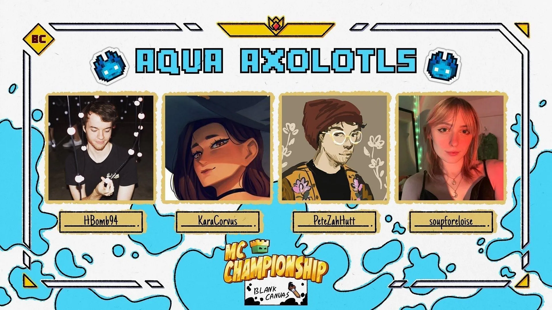 Members of Aqua Axolotls
