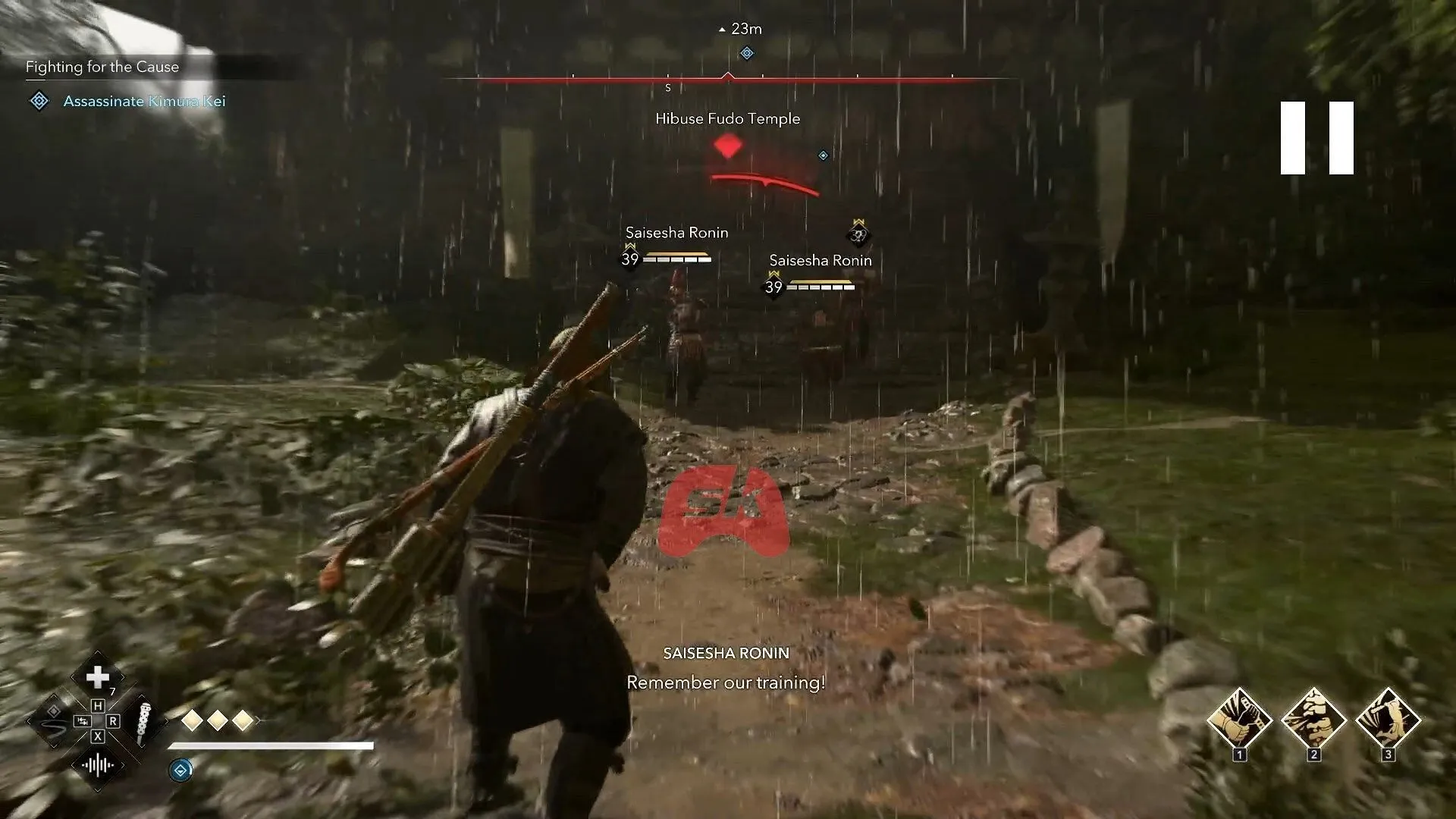 Strategic positioning against elite enemies