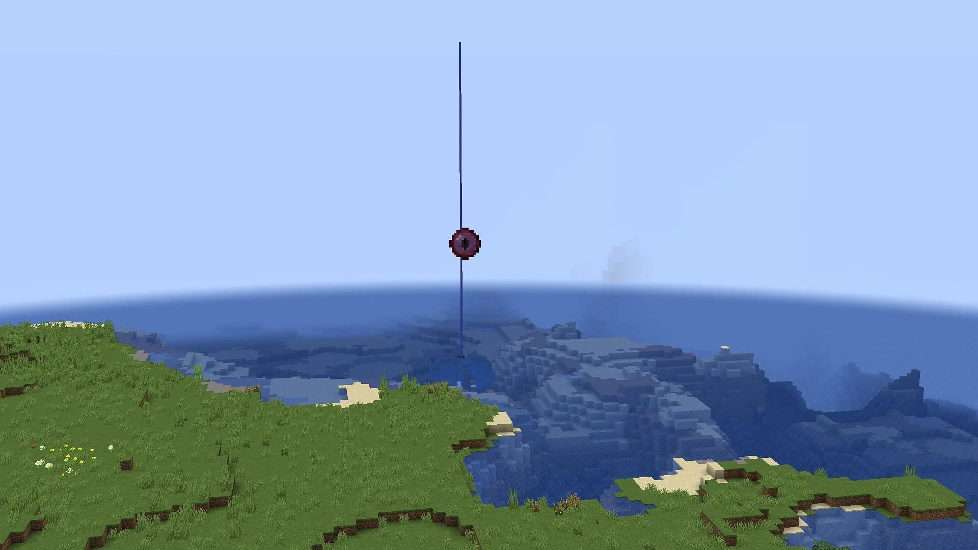 The eye of exit is instrumental in ensuring players find their way back (Image via Sportskeeda Gaming || Mojang Studios)