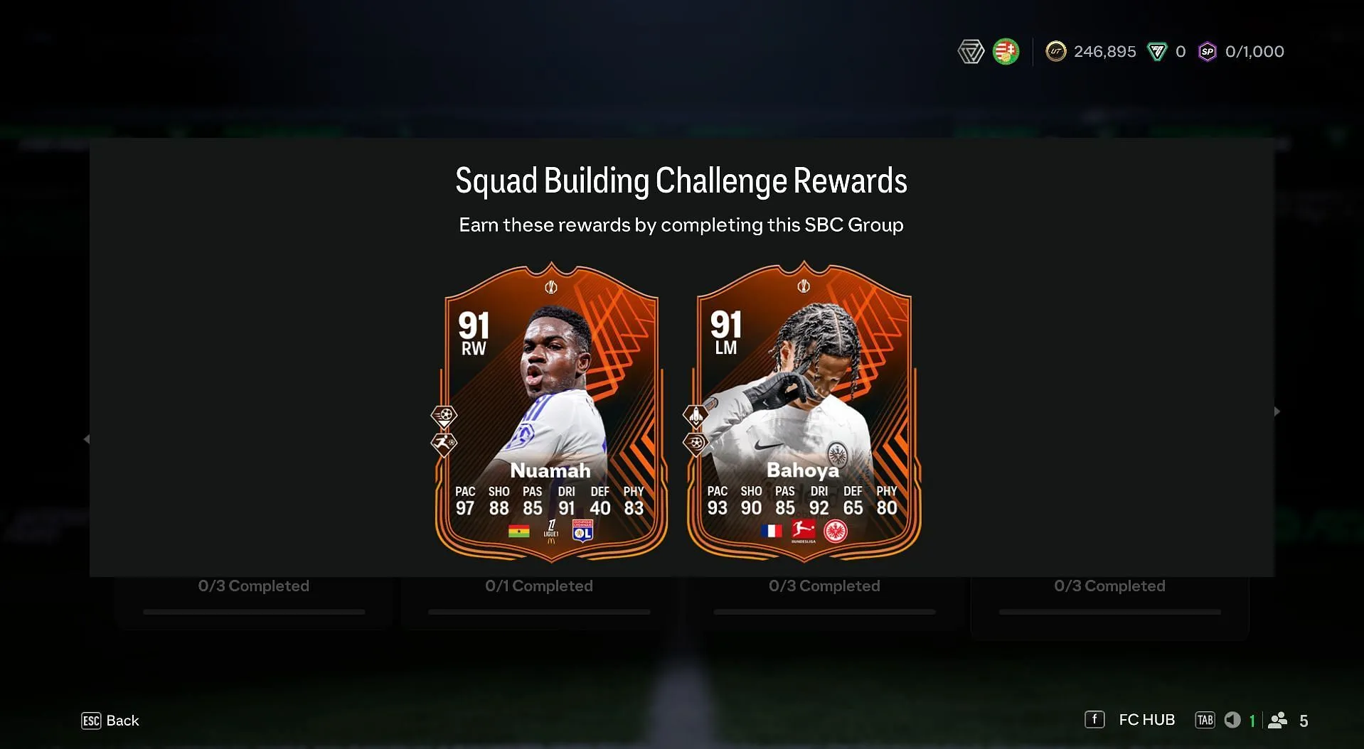 Both UEL RTTF cards feature great attributes (Image via EA Sports) Both UEL RTTF cards feature great attributes (Image via EA Sports)