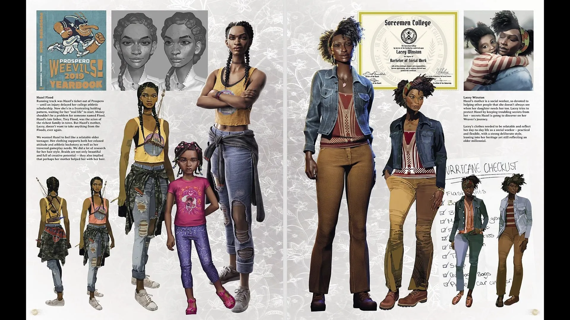 Hazel's first outfit (Image via Xbox Game Studios || YouTube/Optimus Grizly)