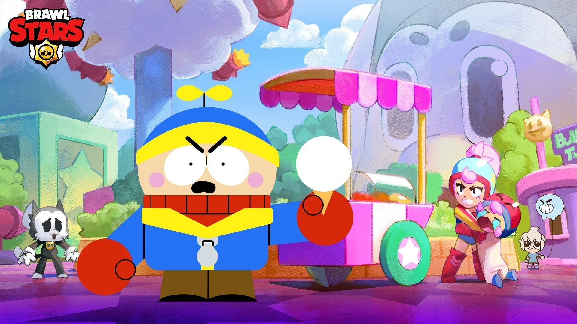 Rude Lou is a 2D skin (Image via Supercell) Rude Lou is a 2D skin (Image via Supercell)