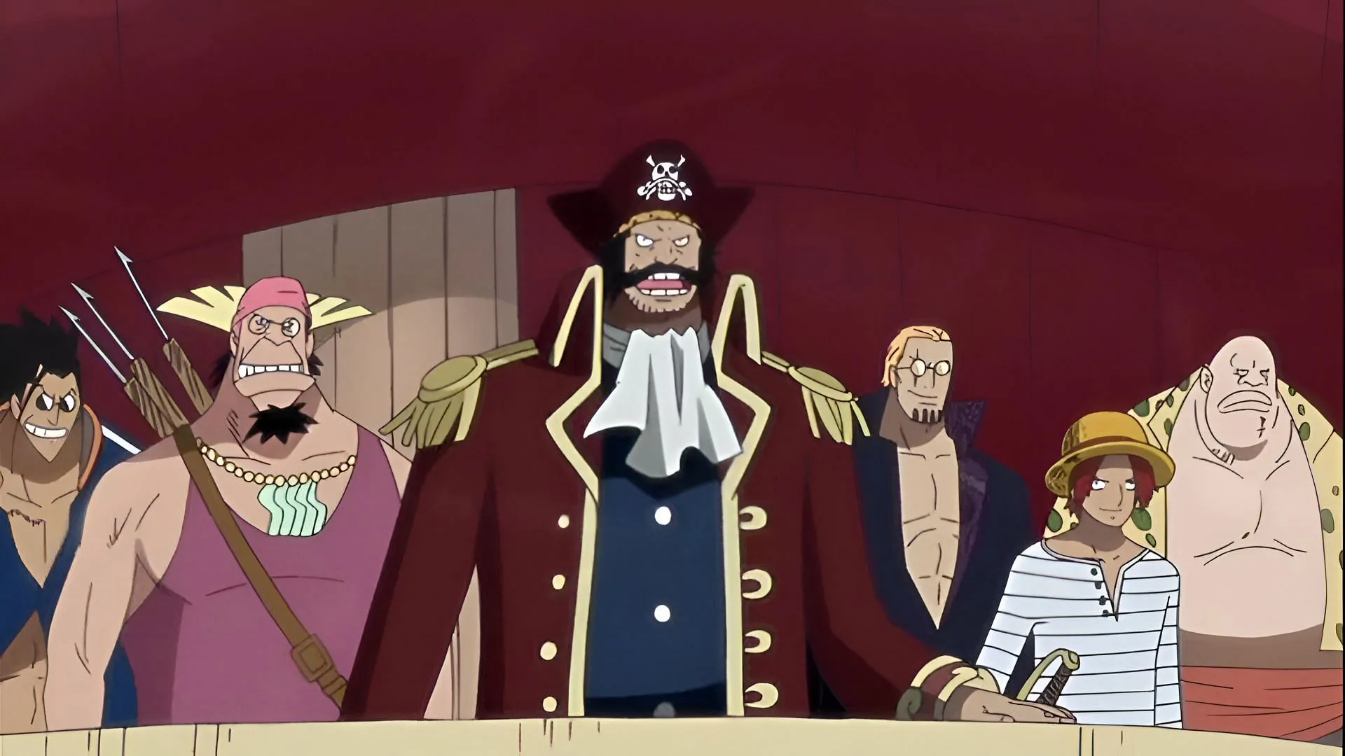 Roger Pirates as seen in the anime (Image via Toei Animation)