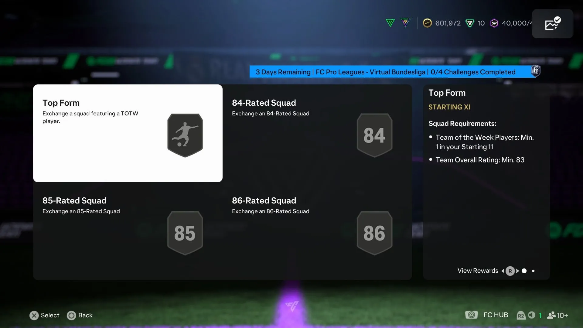 The requirements (Image via EA Sports)
