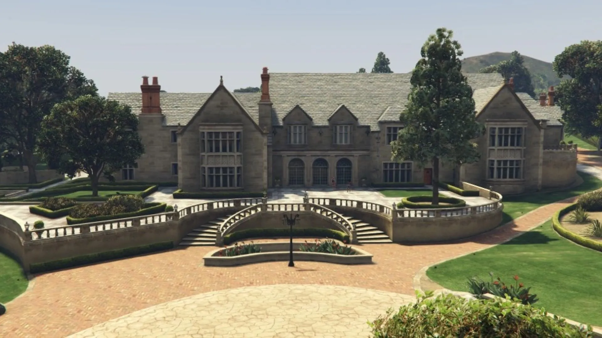 The Playboy Mansion hosts various open-air parties (Image via GTA Wiki || Rockstar Games) The Playboy Mansion hosts various open-air parties (Image via GTA Wiki || Rockstar Games)