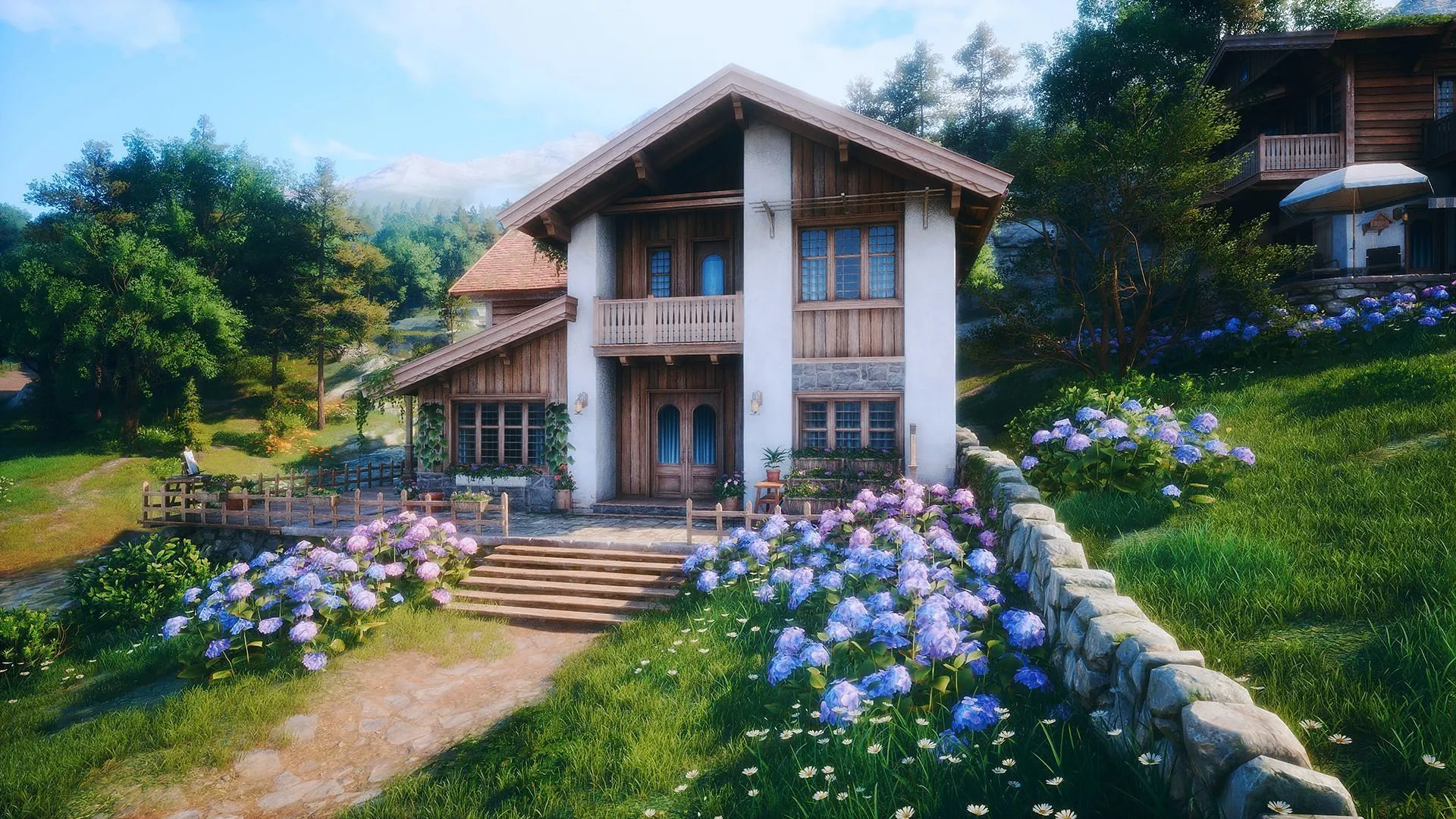 The anticipated housing feature is set to debut in version 1.5 (Image via Sportskeeda Gaming || Infold Games) The anticipated housing feature is set to debut in version 1.5 (Image via Sportskeeda Gaming || Infold Games)