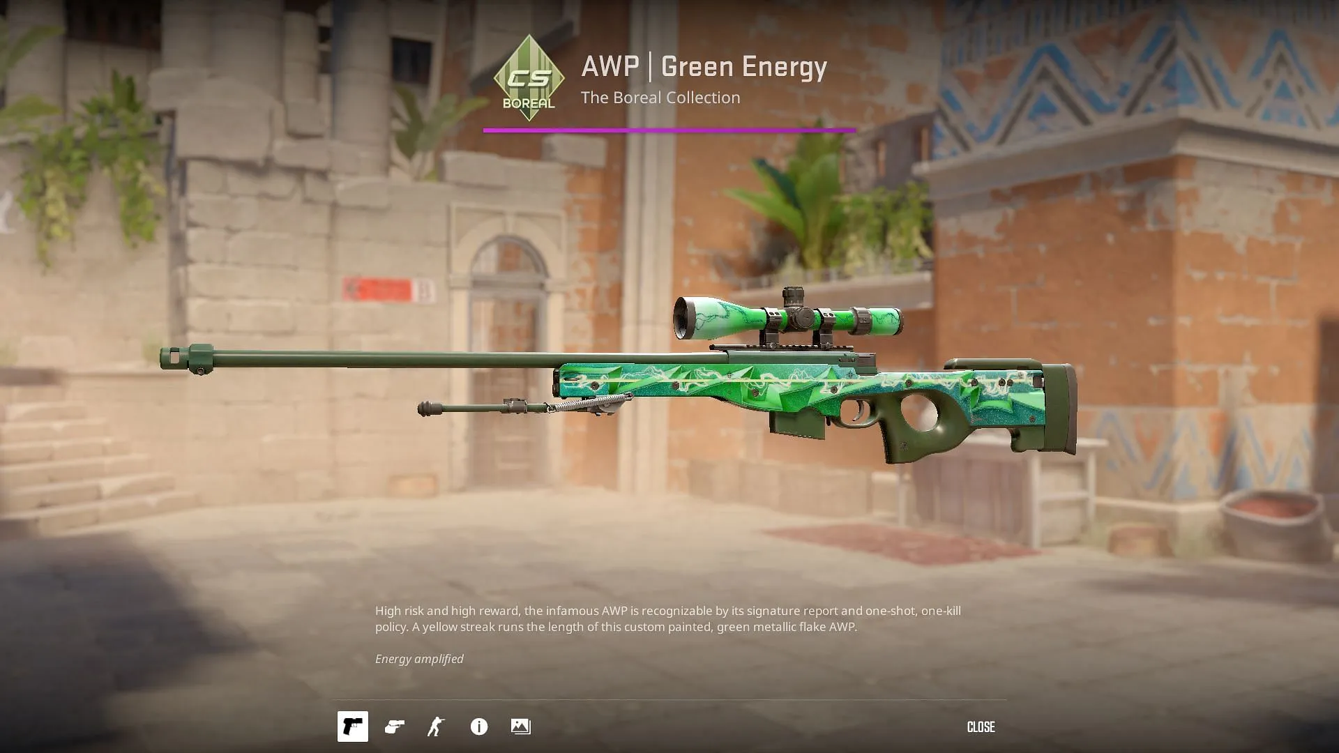 AWP | Green Energy (Image via Valve)