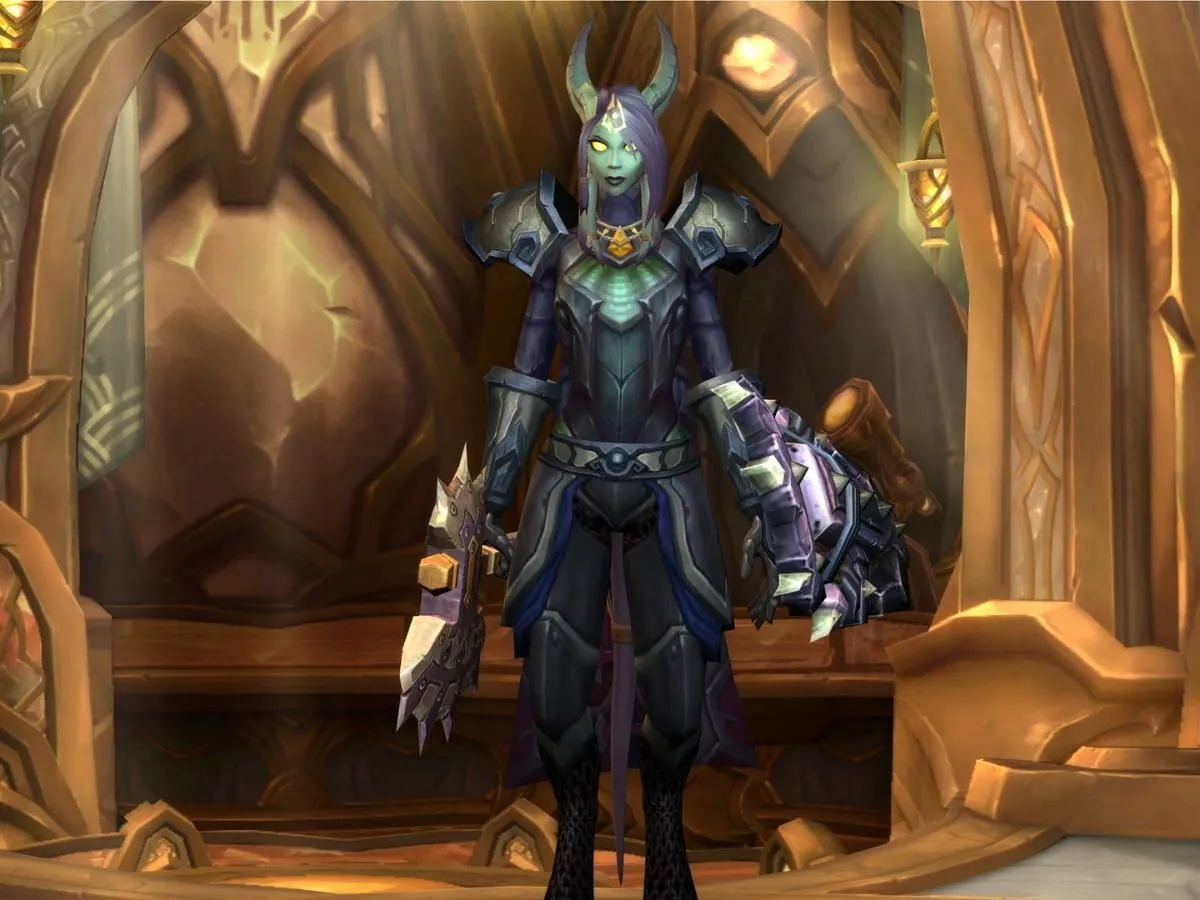 Warriors walk the fine line between protection and destruction (Image via Blizzard Entertainment)