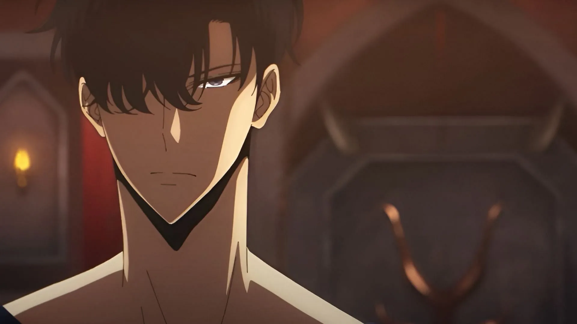 A still of Jinwoo (Image via A-1 Pictures)