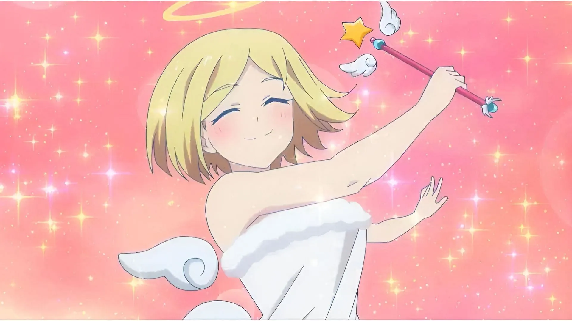 A still of Goddess from Killing Slimes season 2 episode 1 (Image via Studio Teddy)