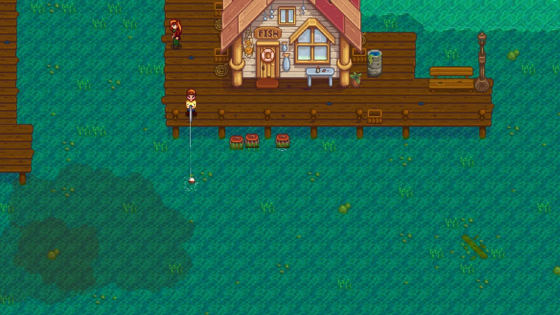 Learn to fish better (Image via ConcernedApe || Sportskeeda Gaming)