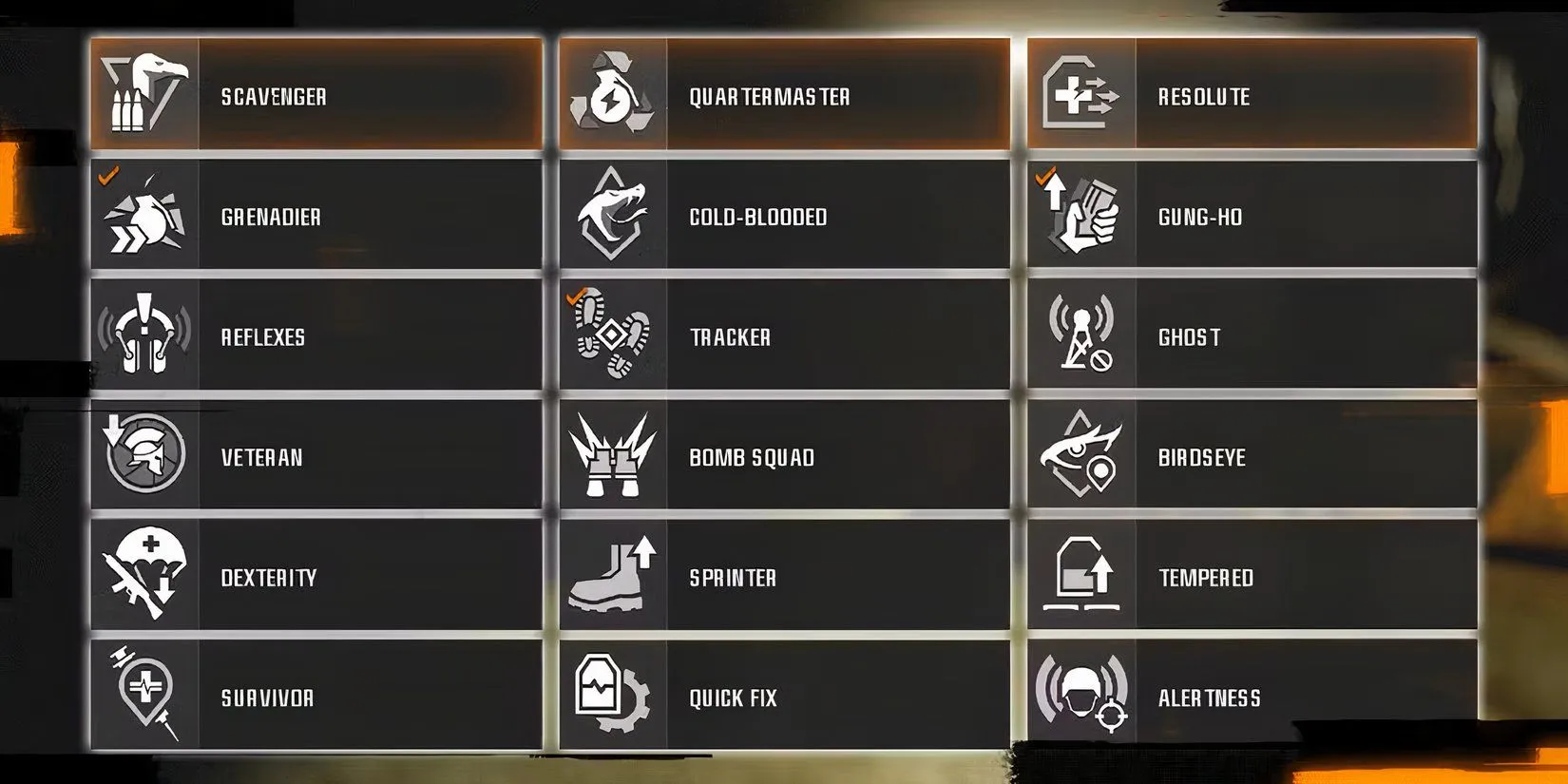 Call of Duty Black Ops 6 Warzone Perks
