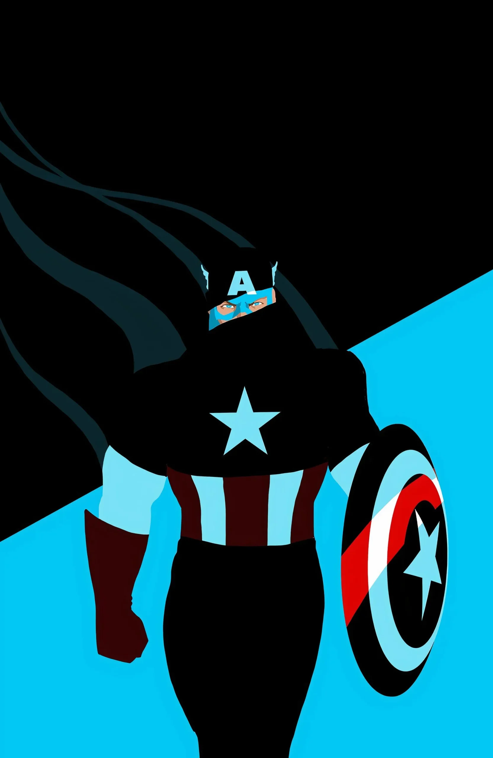 Captain America 1 Chip Zdarsky Cover Shadows Marvel