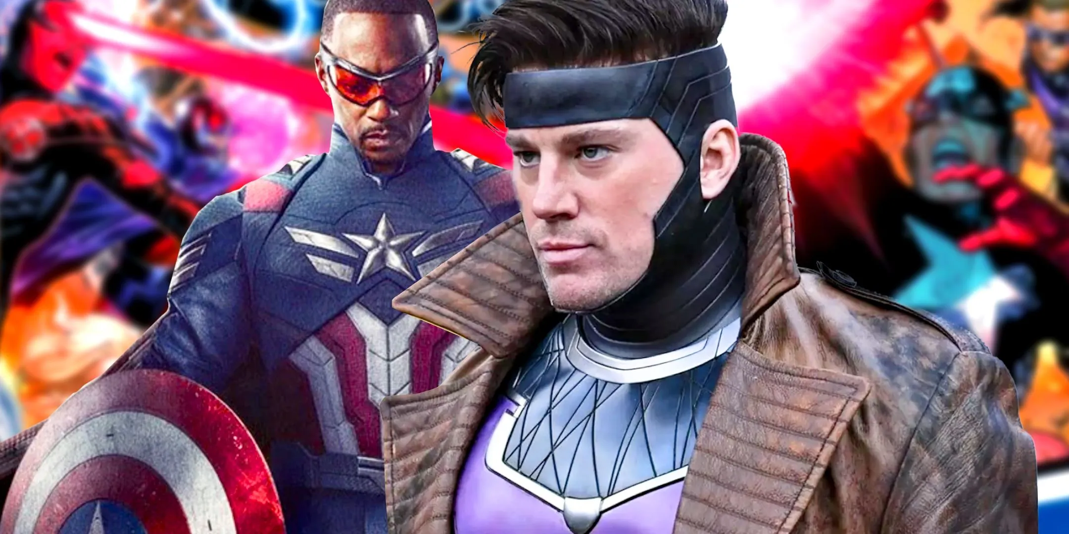 Captain America and Gambit in a custom image Captain America and Gambit in a custom image