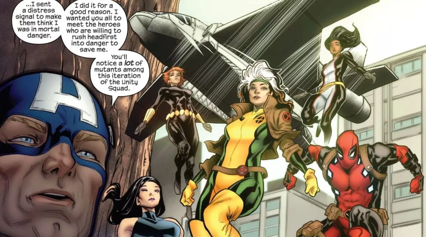 Captain America Respects Rogue